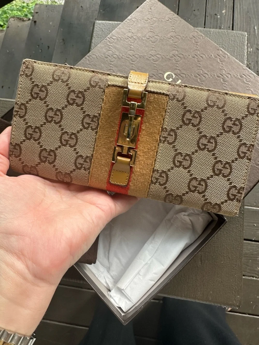Gucci Jackie Long Wallet - Picture 9 of 12